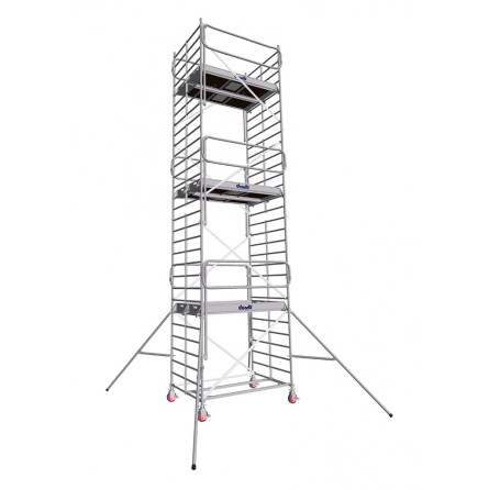 Echafaudage roulant Docker 150 - Hauteur 5.90 m Duarib