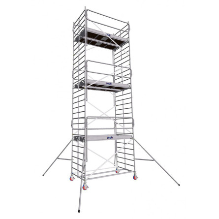 Echafaudage roulant Docker 150 - Hauteur 5.90 m Duarib