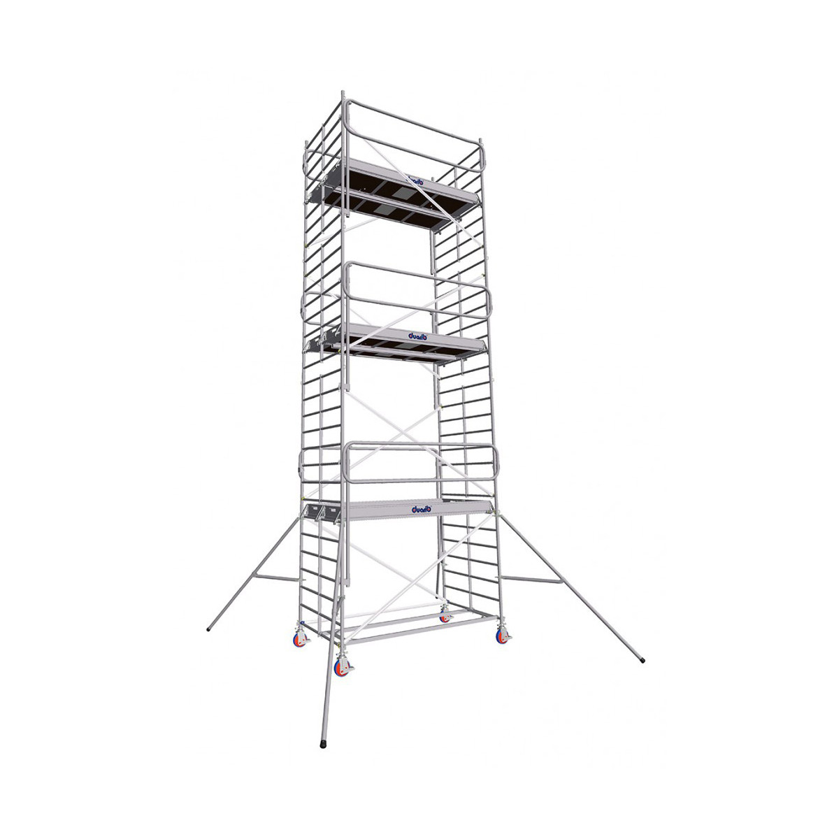 Echafaudage roulant Docker 150 - Hauteur 5.90 m Duarib