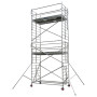 Echafaudage roulant Docker 150 - Hauteur 8.90 m Duarib