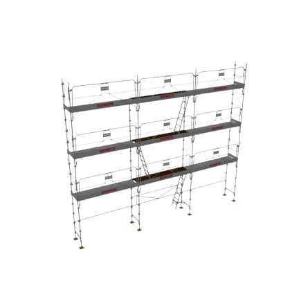 Lot échafaudage Duo 45 (GCSM) 80 m² Dacame