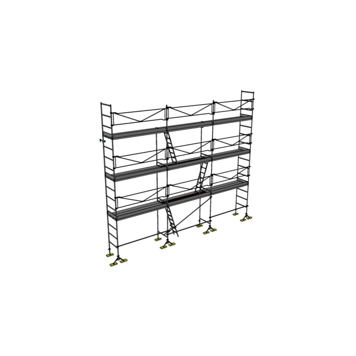 Lot échafaudage DCM49 - 80m² avec GC Dacame